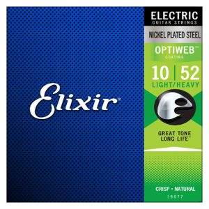 Elixir Optiweb 010-052 Electric Guitar Strings for Vibrant Tone