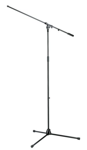 Sleek Overhead Microphone Stand for Studio & Stage Use