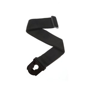 Black Planet Lock Guitar Strap - Secure Fit for Any Guitar