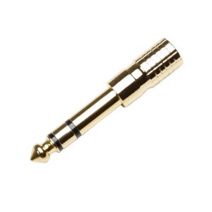 3.5 mm to 6.3 mm Audio Adapter - Gold Plated Connection