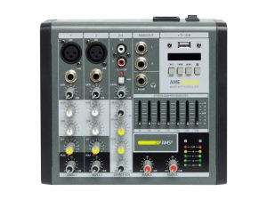 Compact 4-Channel USB Mixer for DJs with Echo Effect