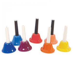 Colorful Chroma-Notes Hand Bells Set: 7 Note Musical Fun