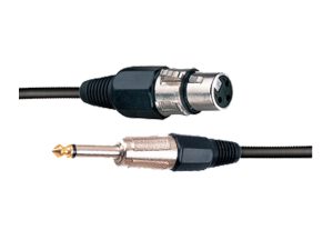 Professional XLR to Jack Microphone Cable - 10 m Length