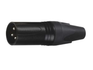 Premium Male XLR Plug for Professional Audio Connections