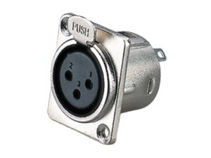 CNC1056 XLR Female Chassis Mount for Durable Connections