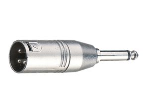 Premium ¼" Jack to Male XLR Adapter Set - 4 Pack Connectors