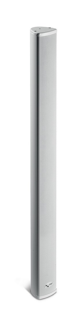 High-Performance White Aluminium Column Speaker - 100 V Line