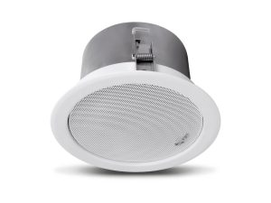Flame-Proof Steel Ceiling Speaker Cap - 12 W, 100 V, White