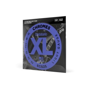 D'Addario ECG25 Chromes Light Flatwound Strings - Jazz & Rock Sound
