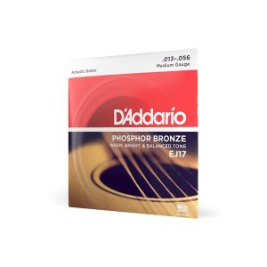 Premium Phosphor Bronze Acoustic Strings 13-56 for Rich Tone