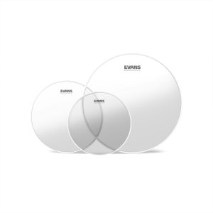 G1 Clear Fusion Tom Heads - 10-12-14" for Dynamic Sound