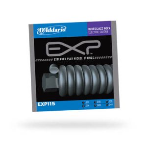 D’Addario EXP115 Electric Guitar Strings for Rich Blues Tone
