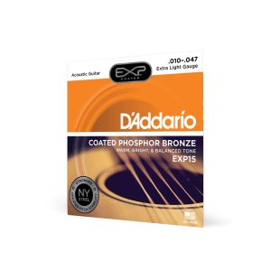 Extra Light Coated Phosphor Bronze Guitar Strings 10-47