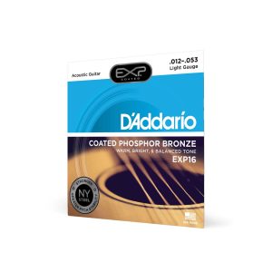 D'Addario XT 12-53 Light Acoustic Strings - Warm Tone & Durability