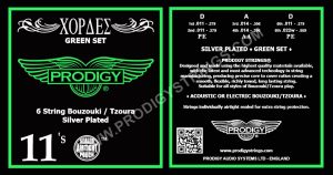 Elegant Silver Plated 6 String Bouzouki Set for Melodic Bliss