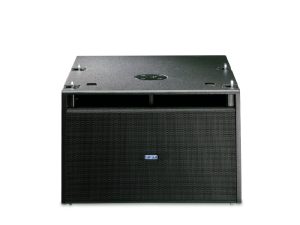 Compact 1200 W Active Subwoofer with Dual 12" Drivers