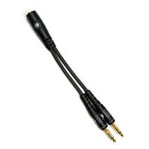 1/4" Stereo to Dual Mono Adapter for Superior Audio Flexibility