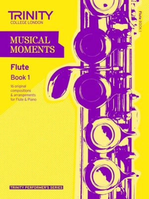 Trinity  Musical Moments Flute Book (Accompanied Repertoire)