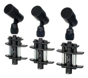 Pro Dynamic Drum Mic Set - Superior Sound for Toms & Snare