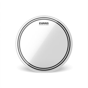 Evans EC2 S 8" Clear Tom Drumhead – Enhanced Attack & Sustain