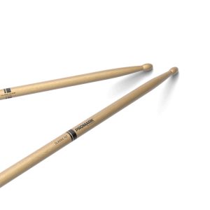 Powerful Forward 747 Hickory Drumsticks with Oval Tip