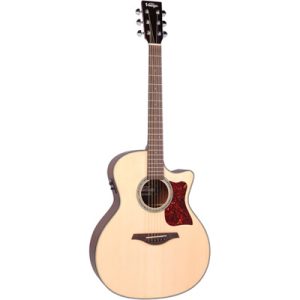 Classic Natural Electro Acoustic Guitar for Timeless Sound