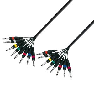Premium 8-Channel Stereo Multicore Cable - 3 m Length