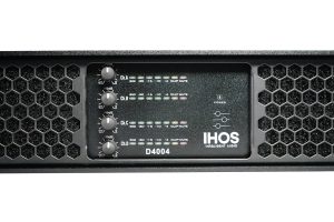 High-Performance 4-Channel D Class Amplifier with VU Meter