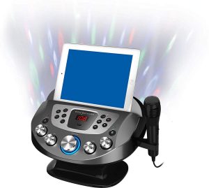 Smart Karaoke Machine with Lights & Wireless Microphone Fun