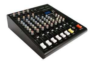 Portable 4 Mono + 2 Stereo Mixing Console with Bluetooth & USB