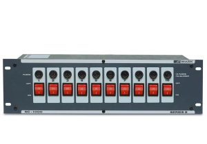 NC 1000 10 channel distribution switch 5A per channel 15A total power Schucko connectors