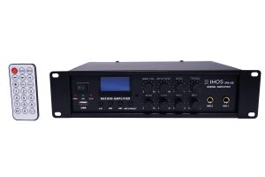 Versatile 50 W Public Address Mixer Amplifier with Bluetooth & USB
