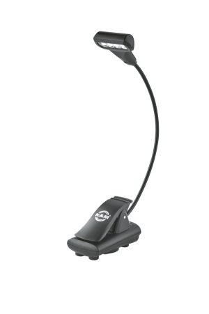 Versatile 4 LED Music Stand Light with Adjustable Gooseneck