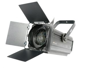 200 W COB LED Spotlight - Adjustable Zoom, DMX Control, 12500 LM