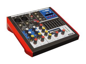 Compact 2 Mono & 2 Stereo Input Mixer with USB/BT Connectivity
