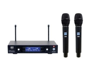 Dual Channel UHF Wireless Handheld Microphone System MU 150 M