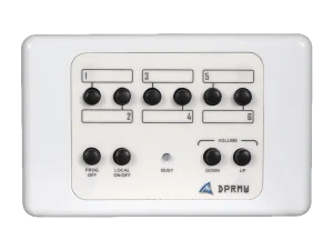 DIGIPAGE Remote Wall Panel with Volume Control - White