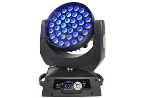 Super Bright 36 RGBWAUV LED Moving Head Light with Zoom