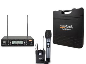 200-Channel UHF Wireless System with Bodypack & Microphones