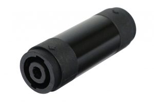 Lockable 4 P-4 P Speakon Barrel Adapter for Secure Connections