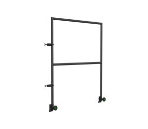 1 Meter Stage Handrail - Secure 2-Point Deck Connection