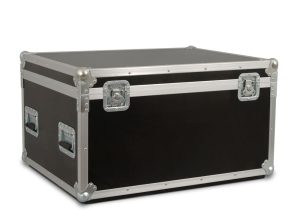 Durable CW 864 Flightcase with Foam Lining & Hinged Lids