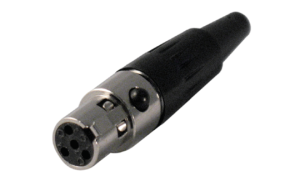 Beyer Mini XLR Female Connector TA4 F - Compact Audio Solution