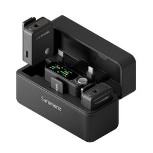 Universal Dual Wireless Mic System with Timecode & Noise Cancelling