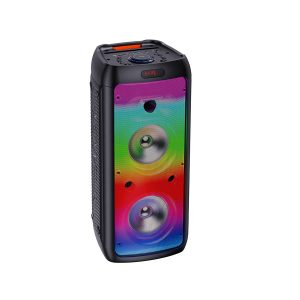 Vibrant Portable Bluetooth Speaker with Microphone & Remote Control