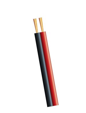 Premium KAL 1 m Speaker Cable Red-Black 2 x0.75 mm for Clear Sound