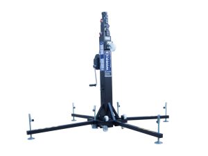 Heavy-Duty Telescopic Lifting Tower - 290 Kg Capacity, 6.6 m Reach
