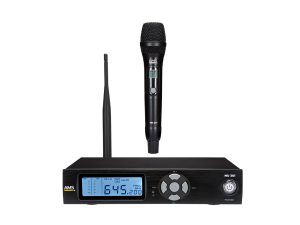 UHF 100-Channel Wireless System with IR Sync & LCD Mic