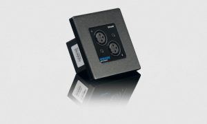 Dante to Analog XLR Output Panel for Seamless AV Integration