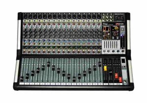 16-Channel Analog Mixer with USB, Bluetooth & 99 Effects